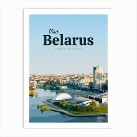 Belarus Country In Europe Art Print