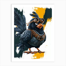 Angry Birds Steampunk Art Print