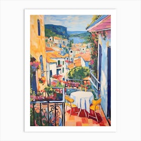 Sorrento Italy 1 Fauvist Painting Art Print