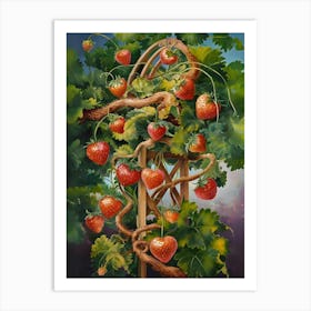 Strawberry Tree Art Print