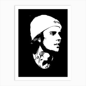 Justin Bieber 6 Art Print