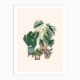Plant Friends 11 Art Print
