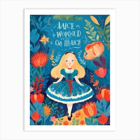 Alice In Wonderland 1 Art Print