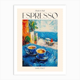 Bari Espresso Made In Italy 1 Poster Art Print