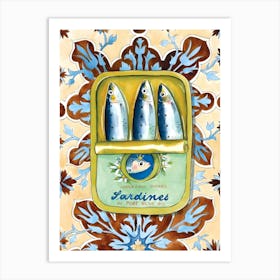 Sardines 2 Art Print