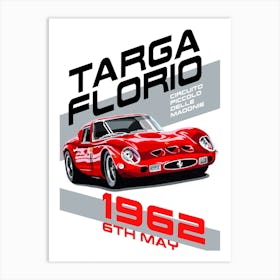 62 Targa Florio 1 Art Print