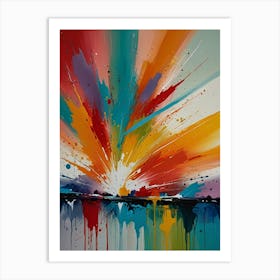 Abstract Painting 94 Art Print