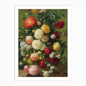 Cypress Painting 1 Flower Art Print