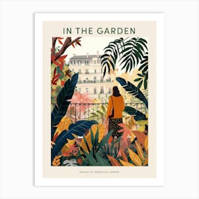 In The Garden Poster Palace Of Versailles Garden France 2 Art Print