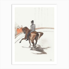 At The Circus The Spanish Walk (Au Cirque Le Pas Espagnol), (1899), Henri de Toulouse-Lautrec Art Print