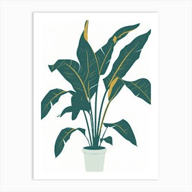 Banana Plant 7 Art Print