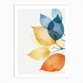 Autumn Leaves 103 Art Print