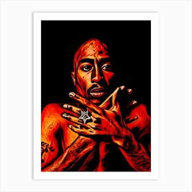 Tupac 16 Art Print