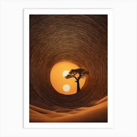 Yin And Yang Art Print