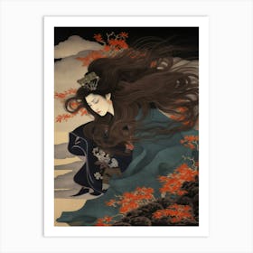 Haiku Poetry Japanese Style 3 Art Print