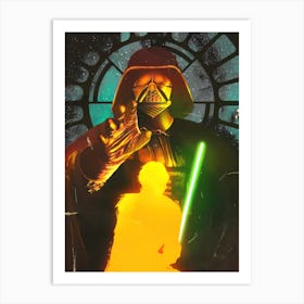 Darth Vader 4 Art Print