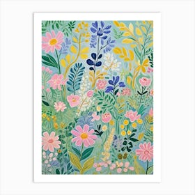 Symphony in Bloom Art Print