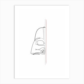 StarWars_Vader Art Print