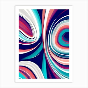 Abstract Swirls 3 Art Print