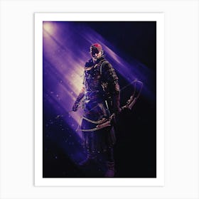 Light Of Heroes ― Lorweth (The Witcher) Art Print