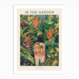 In The Garden Poster Kew Gardens England 9 Art Print