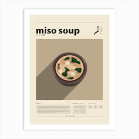 Miso Soup Art Print
