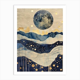 Moon In The Sky 3 Art Print