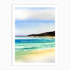 Esperance Beach 2, Australia Watercolour Art Print