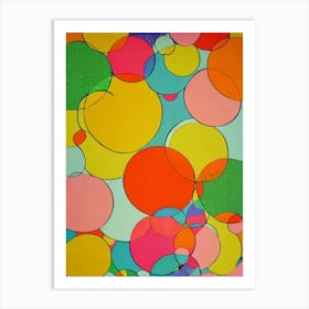 Abstract Balloons  Art Print