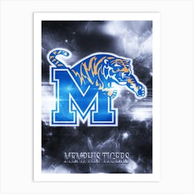 Memphis Tigers Art Print