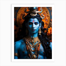 Lord Shiva 5 Art Print