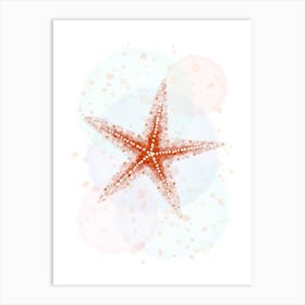 Red Star Art Print