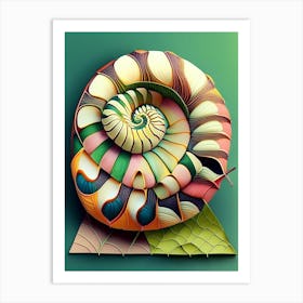 Snail Shell  Art Print