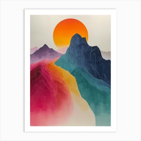 'Sunrise' 84 Art Print