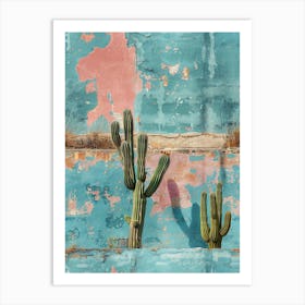 cactus in mexico Art Print