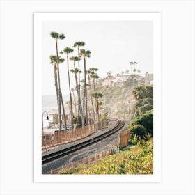 Rail, San Clemente Art Print