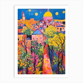 Mantua Italy 2 Fauvist Painting Art Print