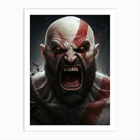 God Of War 14 Art Print