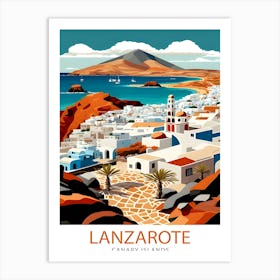 LanzaroteTravel Poster Art Print