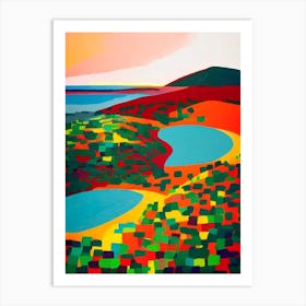 Lençóis Maranhenses National Park 1 Brazil Abstract Colourful Art Print