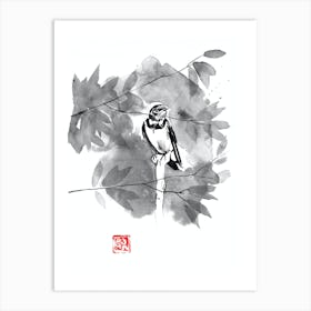 Bird In The Tree Art Print