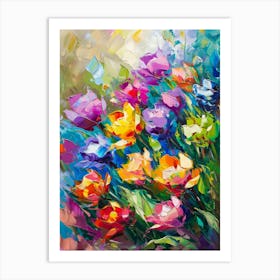 Flowers By Vladimir Art Print