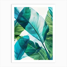 Tropical Leaves 126 Art Print