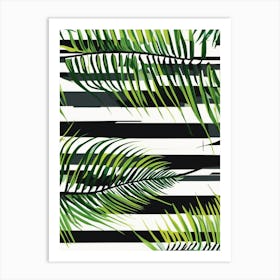 Fashionable Ferns Art Print