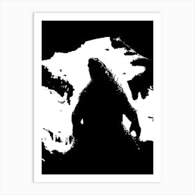 Godzilla 6 Art Print