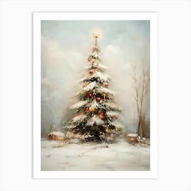 Christmas Tree 24 Art Print