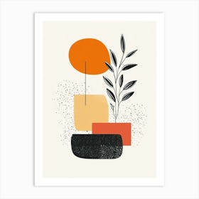 Abstract Geometric Design 3 Art Print