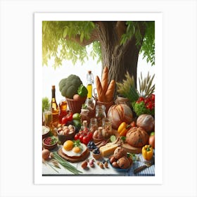 Healthy Eating Art Print