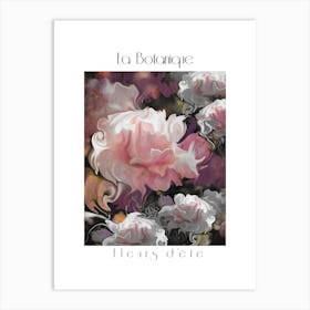 Rose Garden La Botanique Art Print