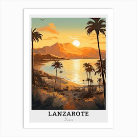 Lanzarote Travel Art Print